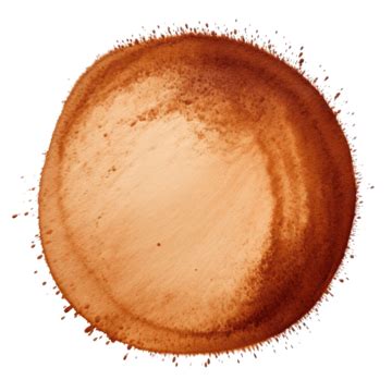 Coffee Stains Hd Transparent, Vector Hand Painted Coffee Stains, Vector, Watercolor, Blooming ...