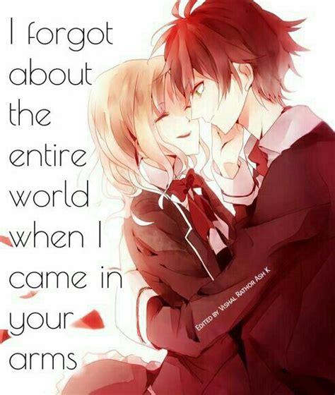 Anime Love Quotes | Anime love quotes, Love quotes for him, Anime love