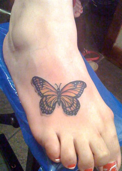 Butterfly Foot Tattoos ~ All About