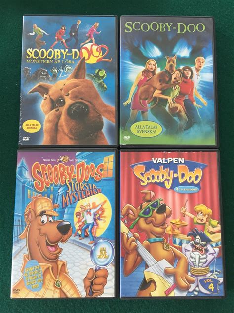 DVD - Scooby-Doo 4 olika filmer - Passa på! (414400745) ᐈ Köp på Tradera