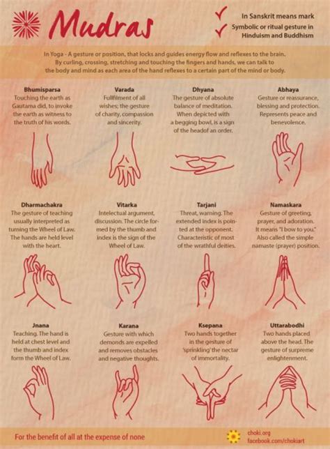 INFO-GRAPHIC: Mudras | Mudras, Yoga meditation, Mindfulness meditation