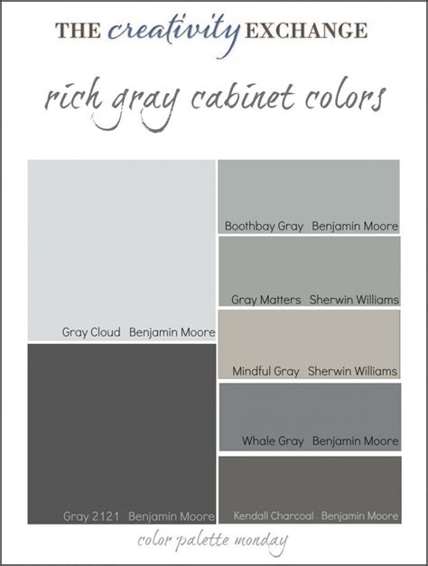 Gorgeous Gray Cabinet Paint Colors