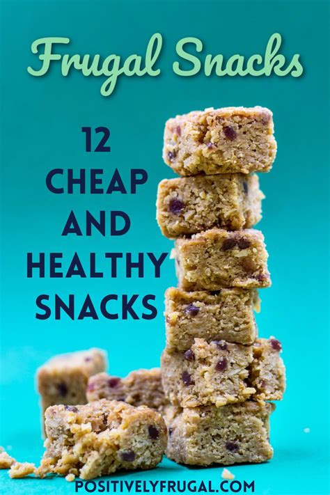 Frugal Snacks: 12 Cheap Snacks for Kids and Adults - Positively Frugal