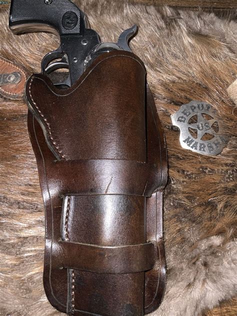 RUGER SINGLE Six Series holster, Handmade!, 5 1/2” western Style (17) | eBay