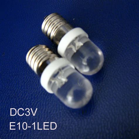 High quality 3Vdc E10 led Indicator light,Led E10 bulb,Led bulb E10 ...