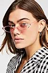 Pink Lady Cat Eye Sunglasses | Free People