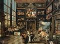 Interior of a Collector's Gallery of Paintings and Objets d'Art - Cornelis de Baellieur ...