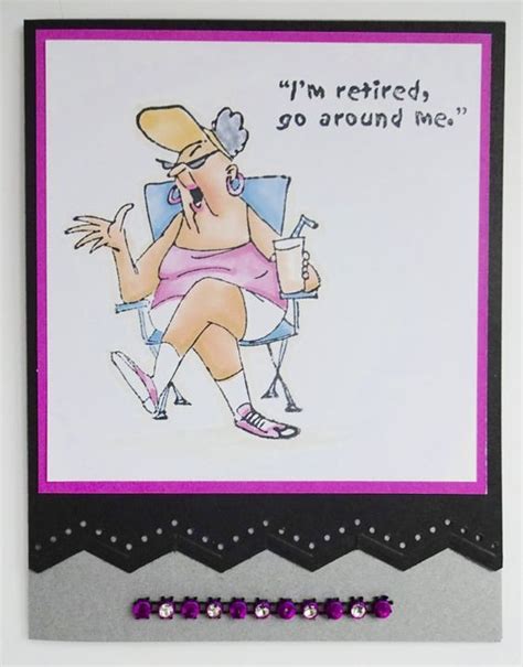 Funny Retirement Card Retired Woman Card by PaperTreasuresShoppe | Funny retirement cards ...