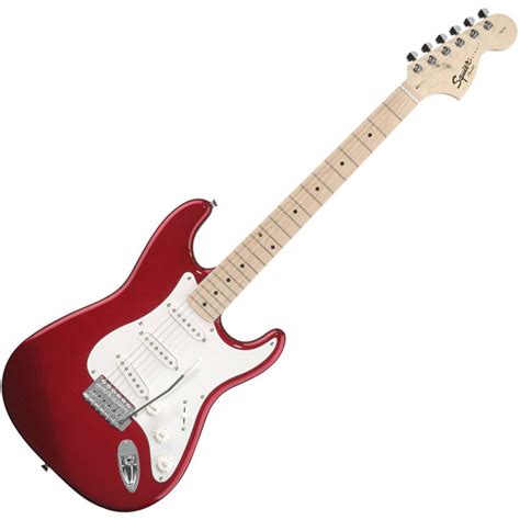 DISC Squier by Fender Affinity Stratocaster, Metallic Red | Gear4music