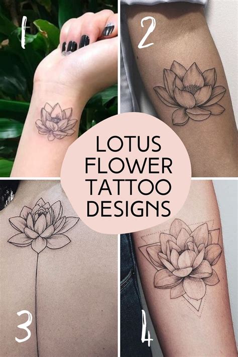 Beautiful Flower Tattoos (200+ Designs) For 2021 - tattooglee | Small ...