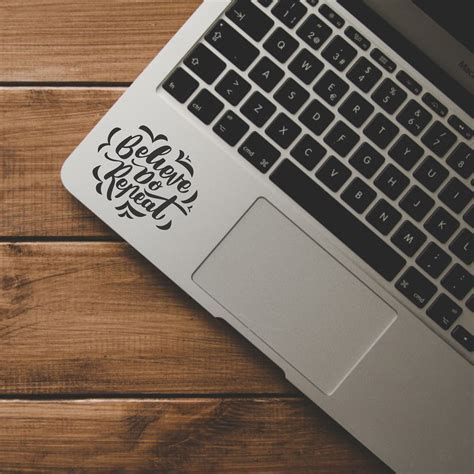 Laptop sticker quote Decals laptop Computer stickers Macbook | Etsy