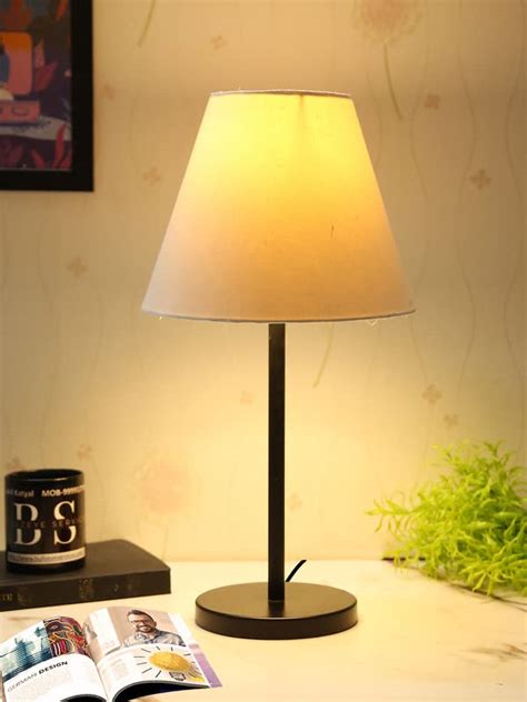 Buy BTR CRAFTS Black Metal Table Lamp, Side Table lamp for Bedroom ...