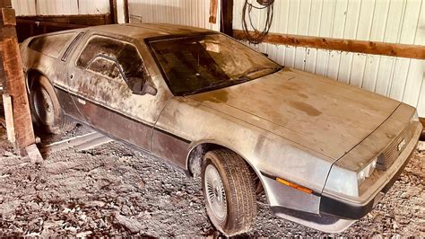 DeLorean with only 977 miles on it was found in Wisconsin barn | CNN