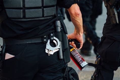 Pepper Spray & French Manicure | A female Seattle police off… | Flickr