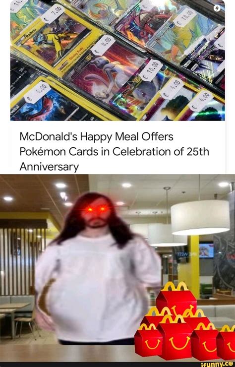 McDonald's Happy Meal Offers Pokemon Cards in Celebration of 25th ...