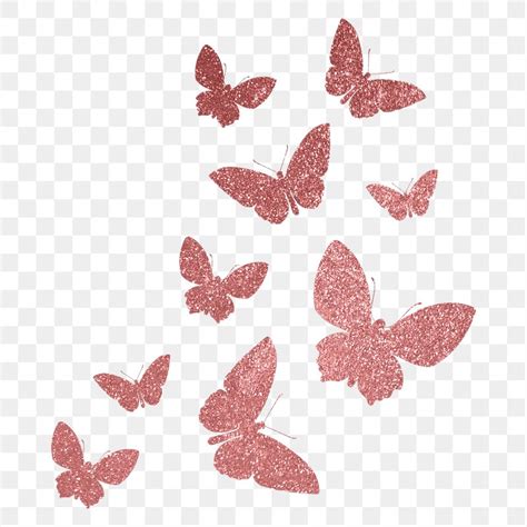 Pink Glitter Butterfly Images | Free Photos, PNG Stickers, Wallpapers ...