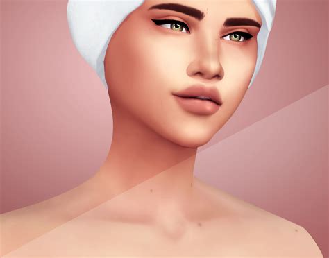 Sims 4 maxis match skin - pihon