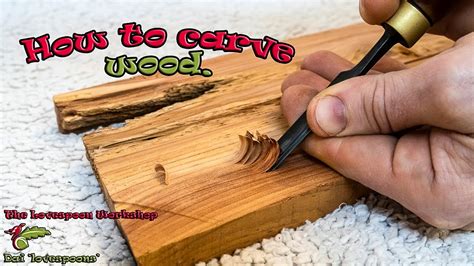 How you can carve wood. A guide for beginner wood carving. - YouTube