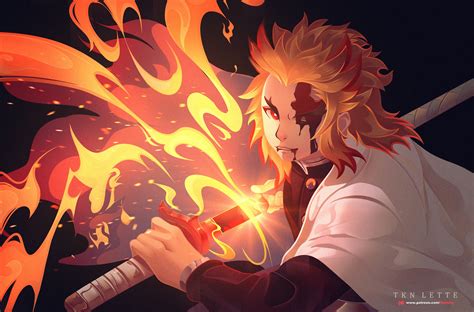 [100+] Kyojuro Rengoku Wallpapers | Wallpapers.com