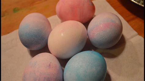 How To Colour Easter Eggs... With Whipped Cream! - YouTube