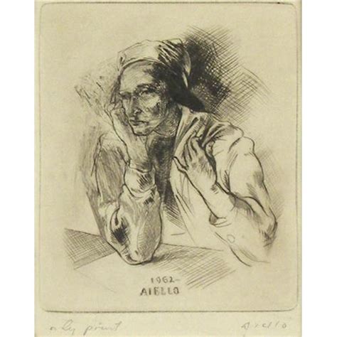 Mario Aiello, Etching