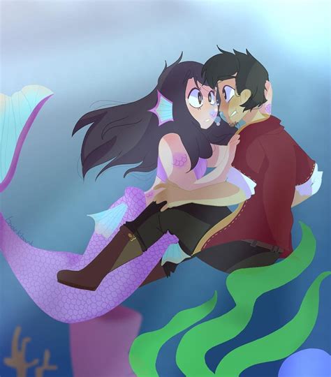 Aphmau Mermaid, Aphmau And Aaron, A A Ron, Cute Potato, Aphmau Fan Art, Mermaid Tale, She Is ...