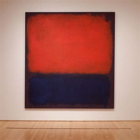 "No.14" by American Painter Mark Rothko (1960); San Francisco Museum of Modern Art | Mark rothko ...