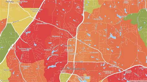 Tyrone, GA Murder Rates and Murder Maps | CrimeGrade.org