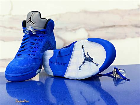 SNEAKER BISTRO - Streetwear Served w| Class: Air Jordan Retro 5 Blue Suede