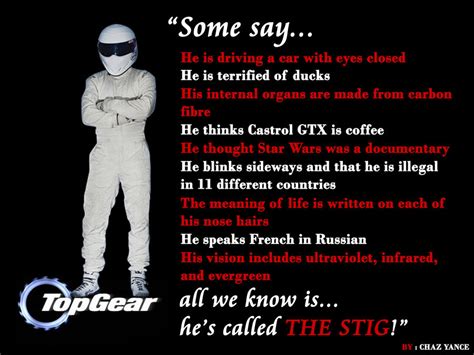 - THE STIG - by chazzilious on DeviantArt