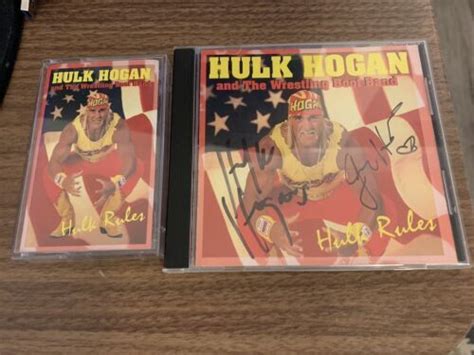 Hulk Hogan & The Wrestling Boot Band - Hulk Rules CD & Cassette ...