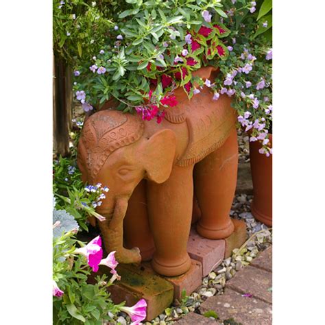 Elephant Planters - Based on Nepalese originals, this is one of our most complex pots to make ...