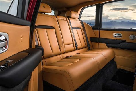 Rolls-Royce Cullinan SUV Rear Seats 2019 - AUTOBICS