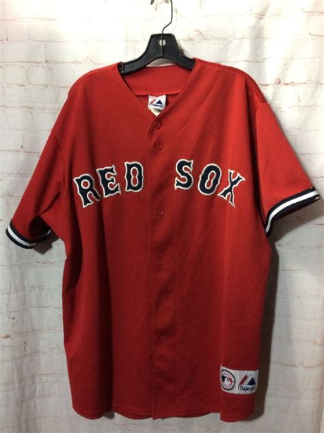 Vintage boston red sox button up jersey - lagoagrio.gob.ec