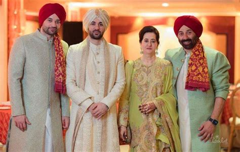 Sunny Deol's Wife Pooja Deol Makes Rare Appearance In Son Karan Deol's Wedding Pictures | HerZindagi