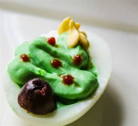 Christmas Deviled Eggs Recipe