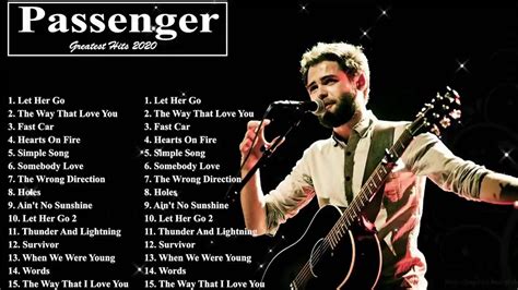 Passenger Greatest Hits 2021 -Top New Best Playlist Songs by Passenger ...