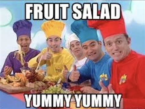 fruit salad yummy, yummy: cool english vocabulary from the wiggles ...