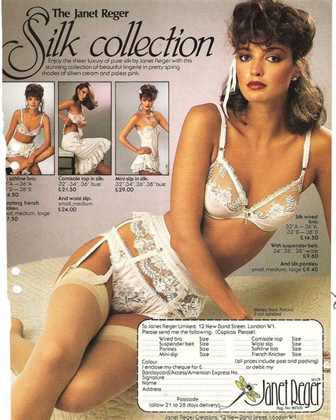 The Janet reger Silk collection 💖💄💌 - - - #thejanetregercollection #80s ...