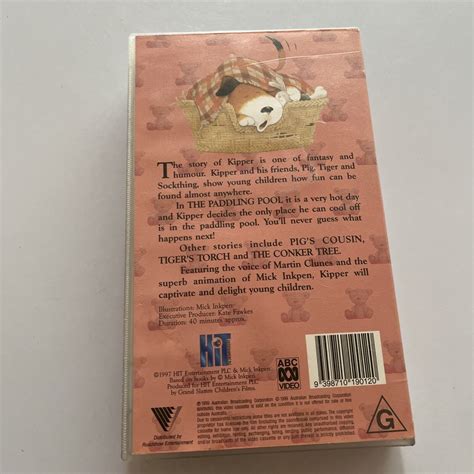 Kipper - The Paddling Pool (VHS, 1997) PAL – Retro Unit