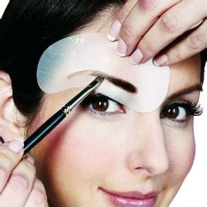 Shaping Eyebrow Stencil Waxing Kit Hollywood Colouring Makeup Eye Brow