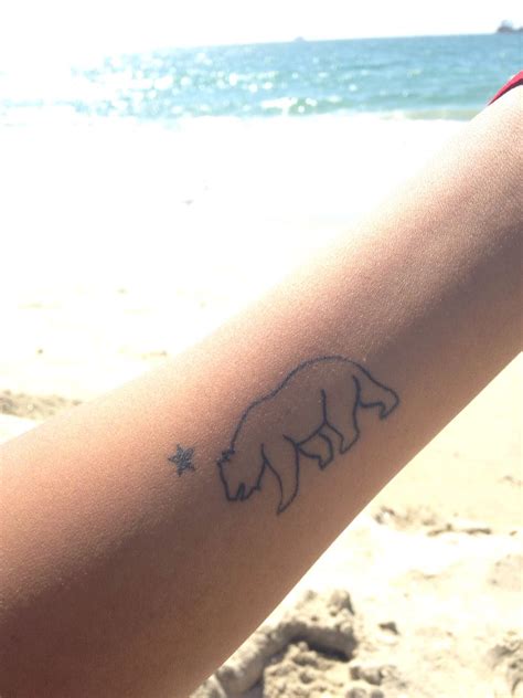 California bear ️ tattoo love ️ ️ forearm ️ ️ | California bear tattoos ...