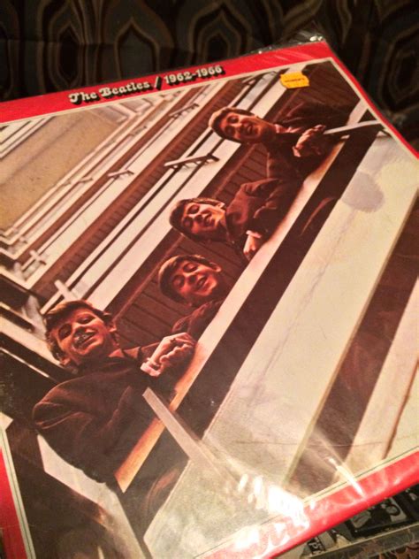 The Beatles red album hits Beatles Red Album, The Beatles, Vinyl, Book ...