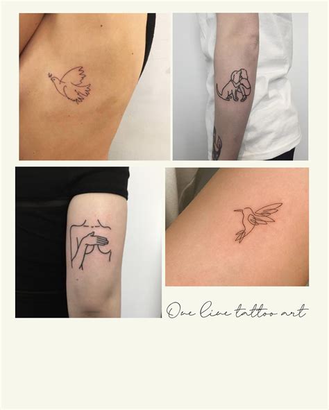 Custom Tattoo Minimal Line Art Tattoo One Line Commission | Etsy