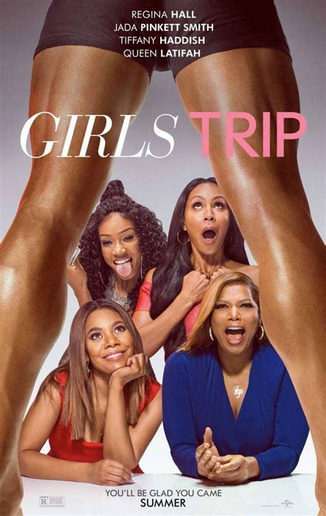 1st Theatrical Trailer For 'Girls Trip' Movie Starring Regina Hall, Queen Latifah, & Jada ...