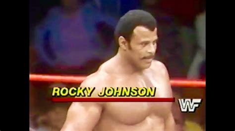 Rocky Johnson, WWE Hall Of Famer And Father To Dwayne "The Rock ...