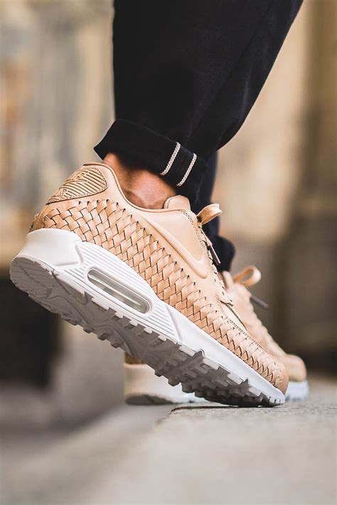 NIKE Air Max 90 Woven Tan | SOLETOPIA