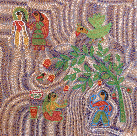 Sue Reno Studio: Sujani Embroidery from Bihar