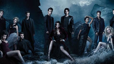 The Vampire Diaries All Cast Wallpapers - Wallpaper Cave