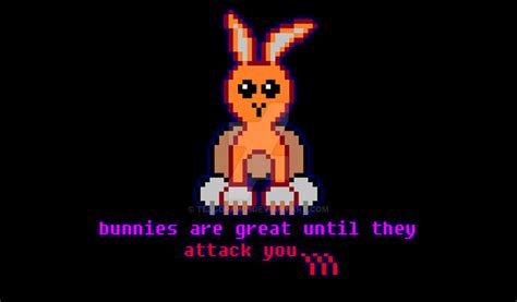 pixel art - bunny by deathbecomethme on DeviantArt